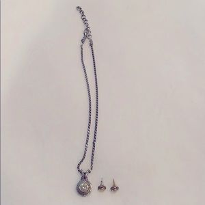 Brighton necklace and earring set